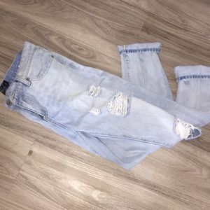 Lucky brand distressed denim